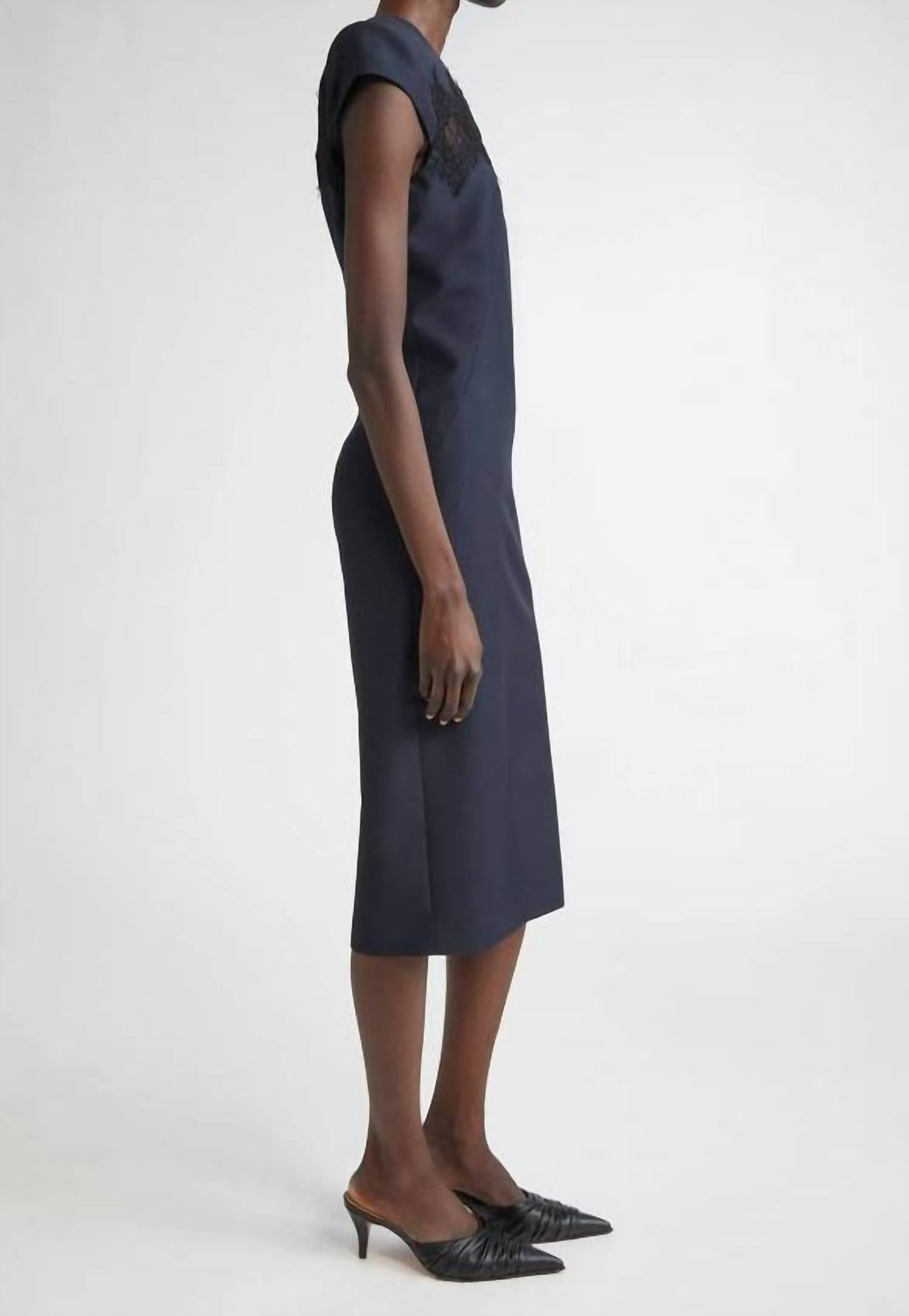 Alexander Mcqueen - Day Wool Mohair Dress