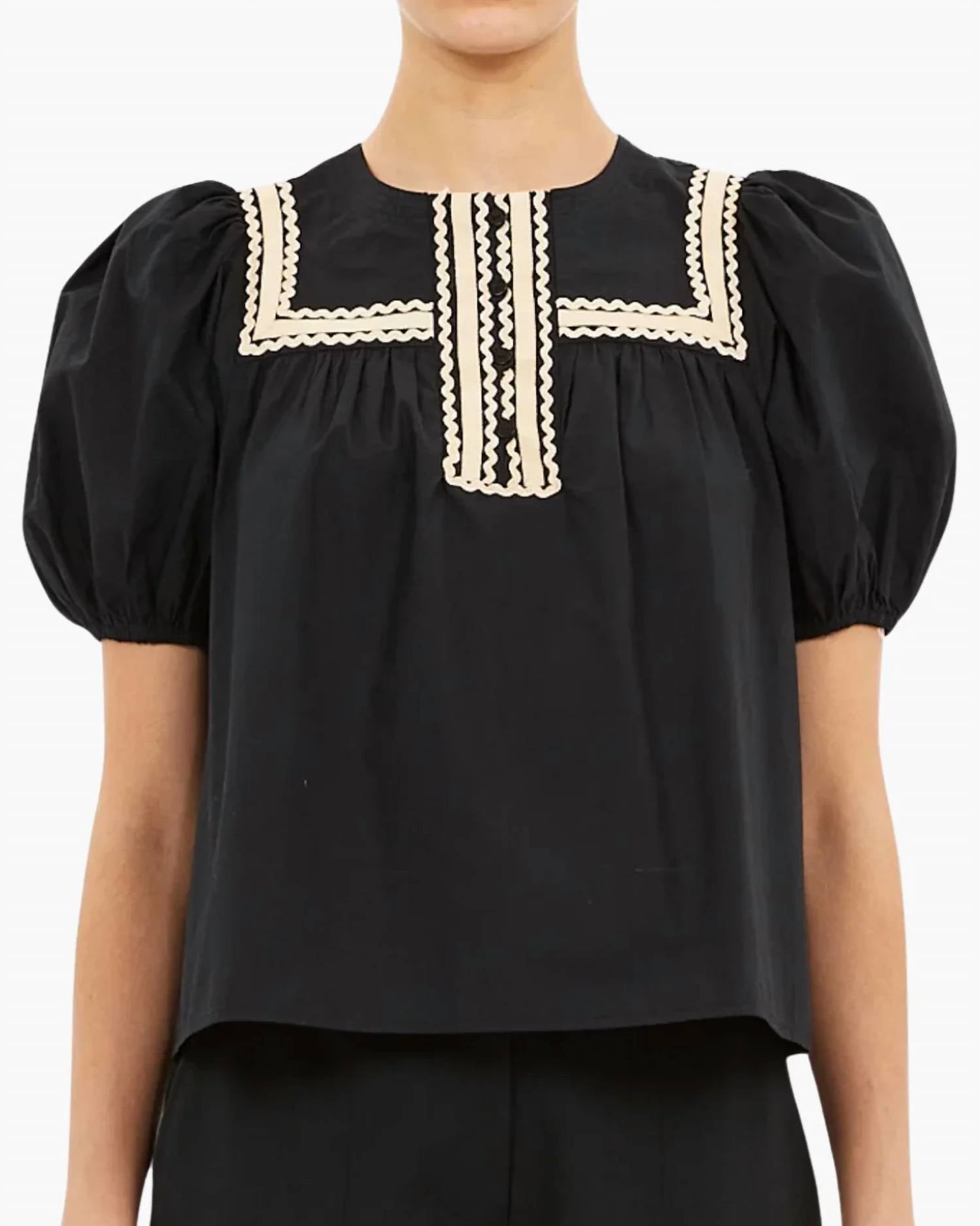 Ulla Johnson - Lia Puff Sleeve Top