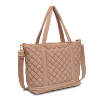 Urban Expressions - Women's Lanya Quilted Nylon Travel Tote Bag