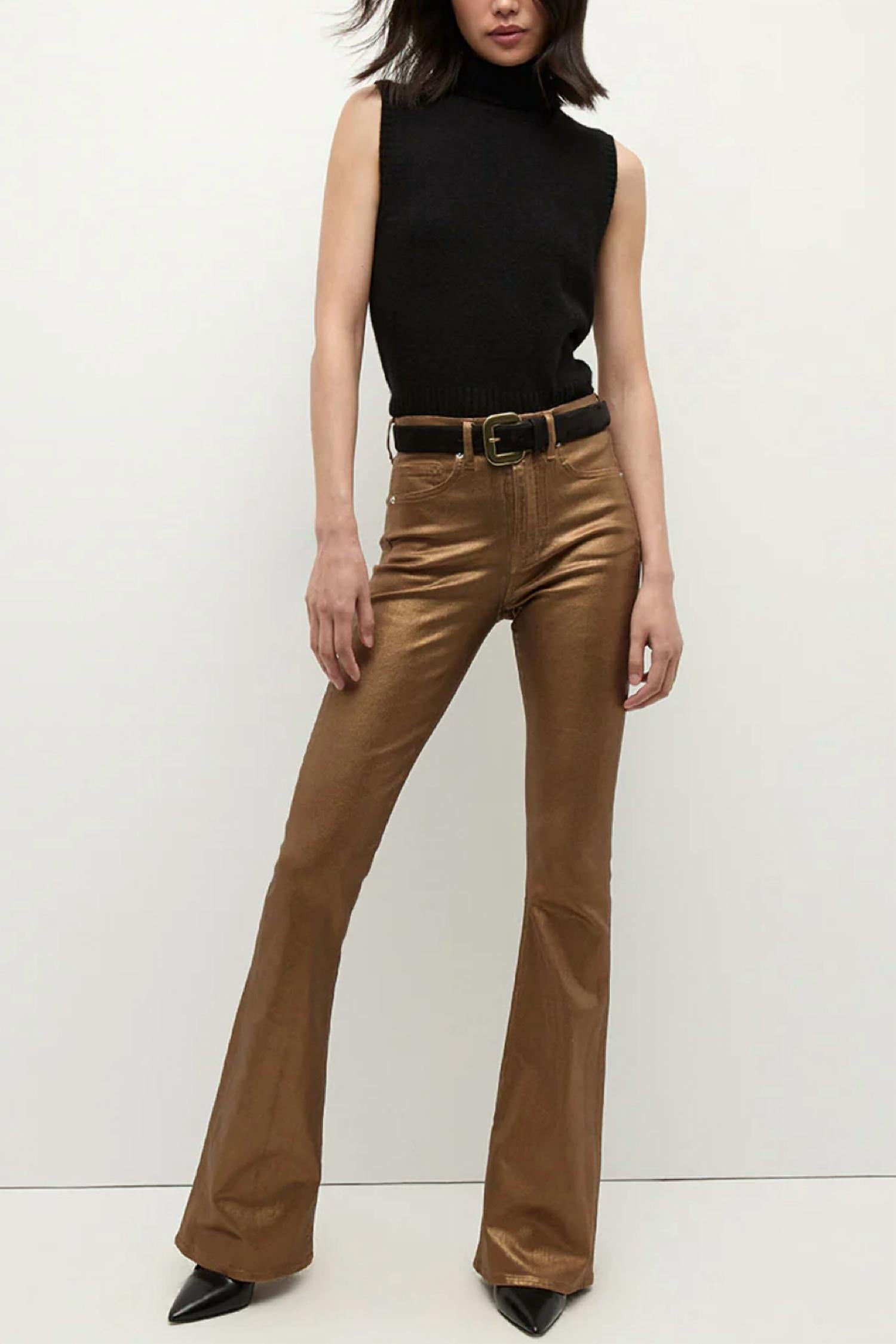 Veronica Beard - Beverly High Rise Skinny Flare Pants