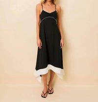 Solid & Striped - Lennox Drape Midi Dress