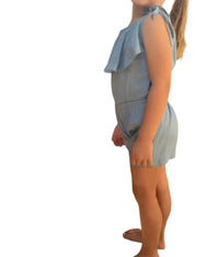 Carken Design - Girls Linen Tie Romper