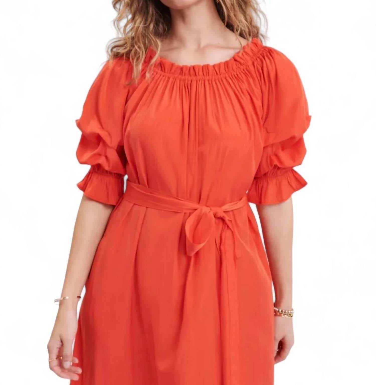 Mersea - TULUM RUFFLE DRESS
