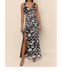 Rixo - Moniq V-neck Maxi Dress - Plus