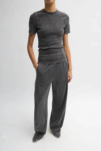Tibi - Stretch Denim Baby Tee
