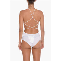 Bottega Veneta - Cashmere Blend Gauge Bare-back Bodysuit