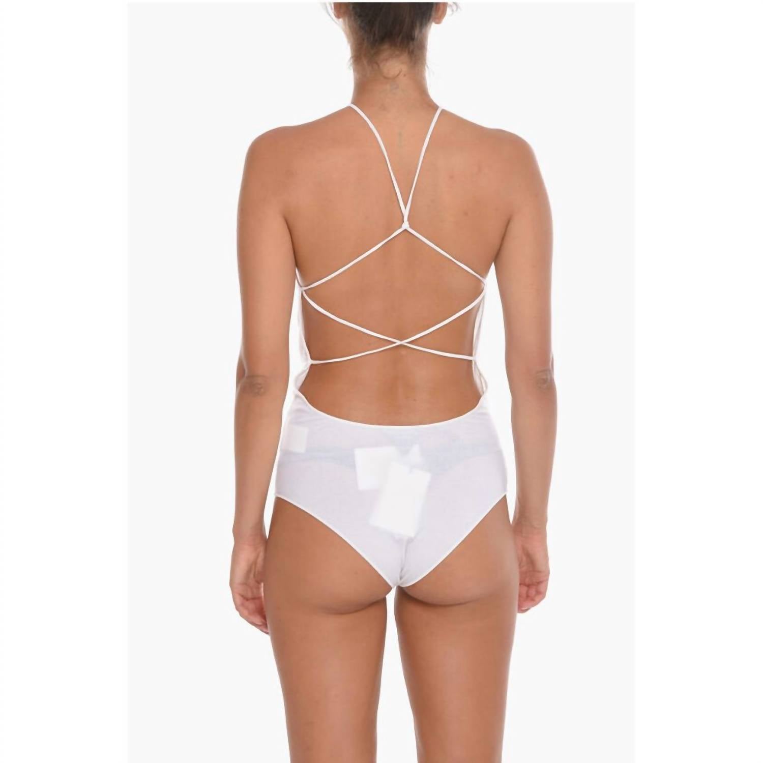 Bottega Veneta - Cashmere Blend Gauge Bare-back Bodysuit