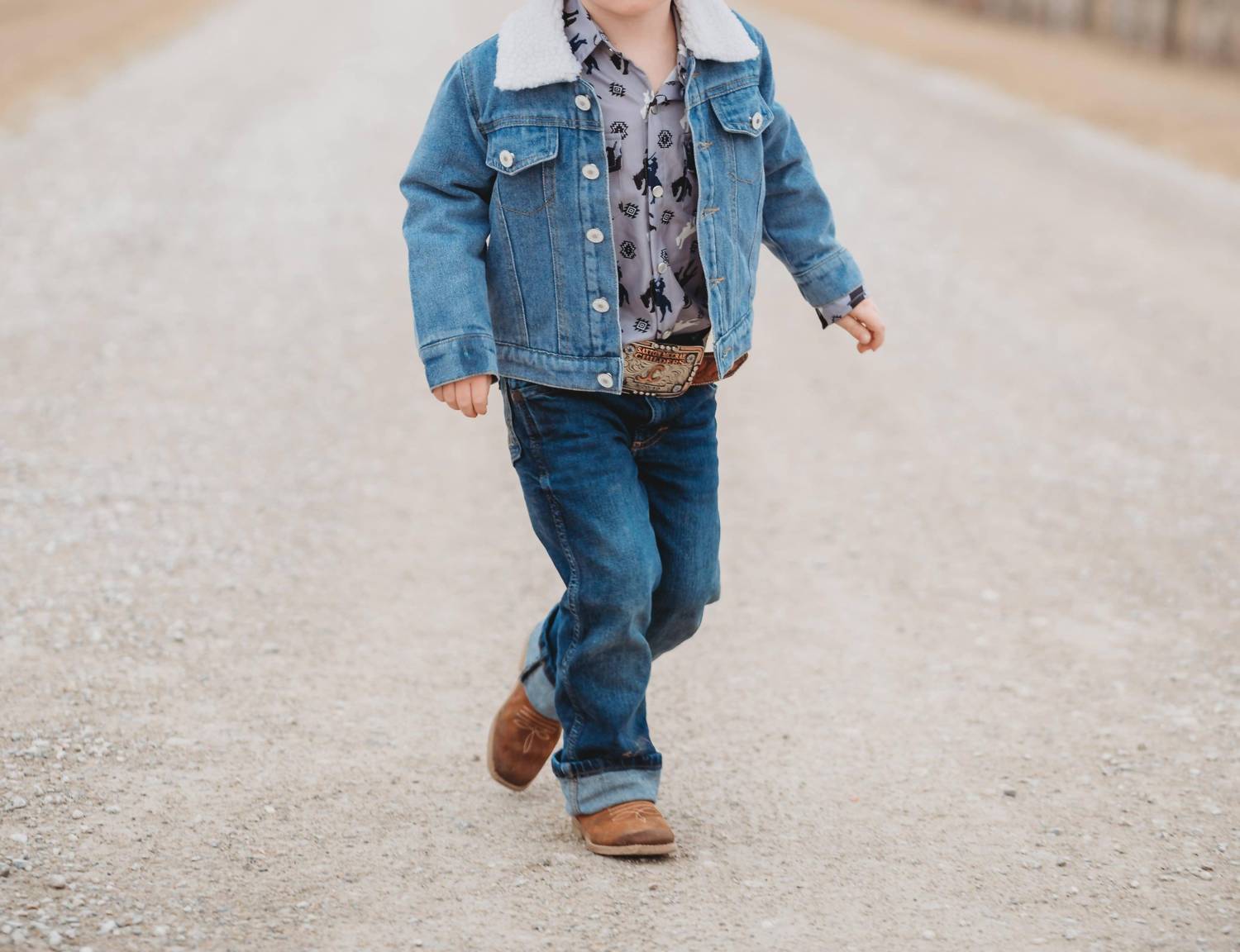 Shea Baby - Boy's Denim Wool Jacket
