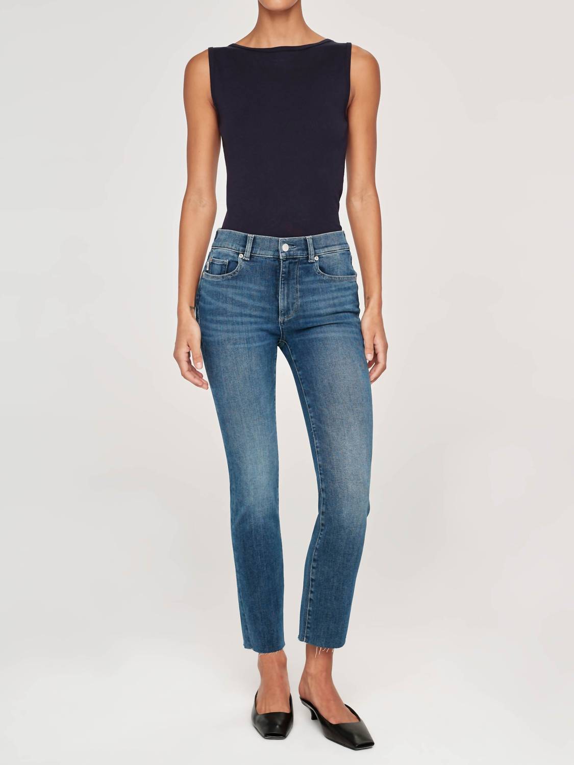 Dl1961 - Women'S - Mara Straight Mid Rise Ankle Jean