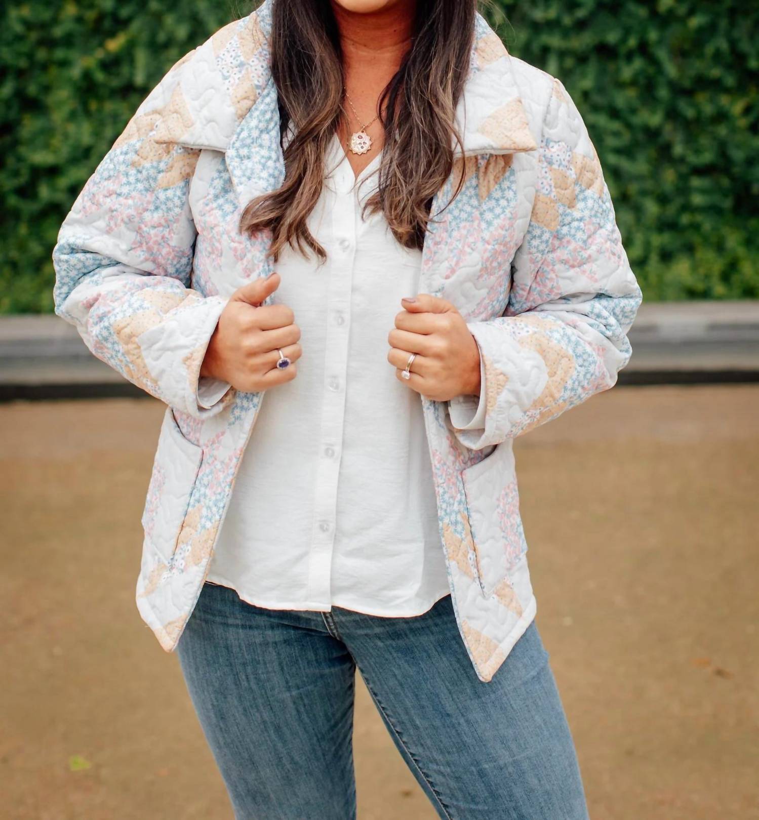 Ida Mae Home - Adeline Quilted Jacket