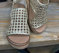 Corkys Footwear - Women's Woven Carley Wedge Sandal