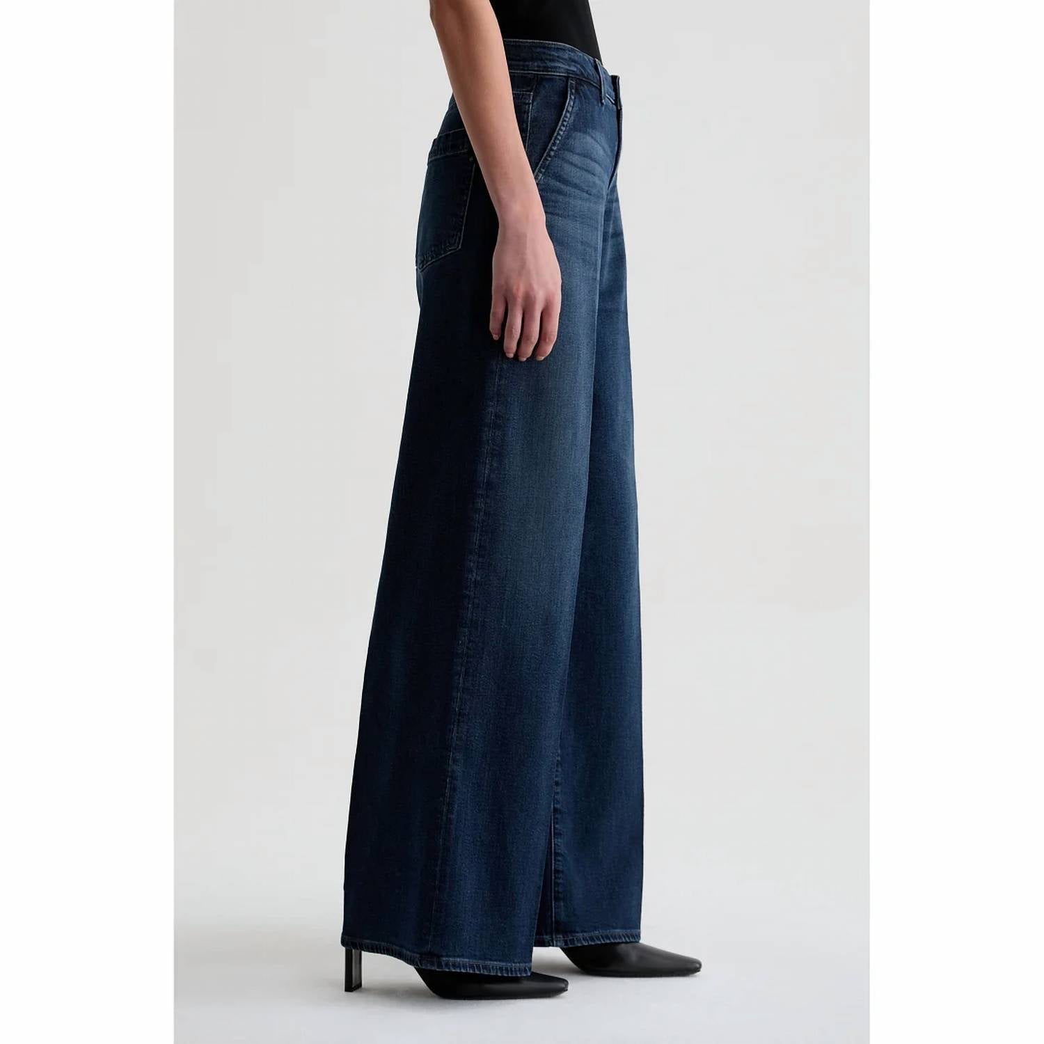 Ag Jeans - Stell Low Slung Plazzo Jeans