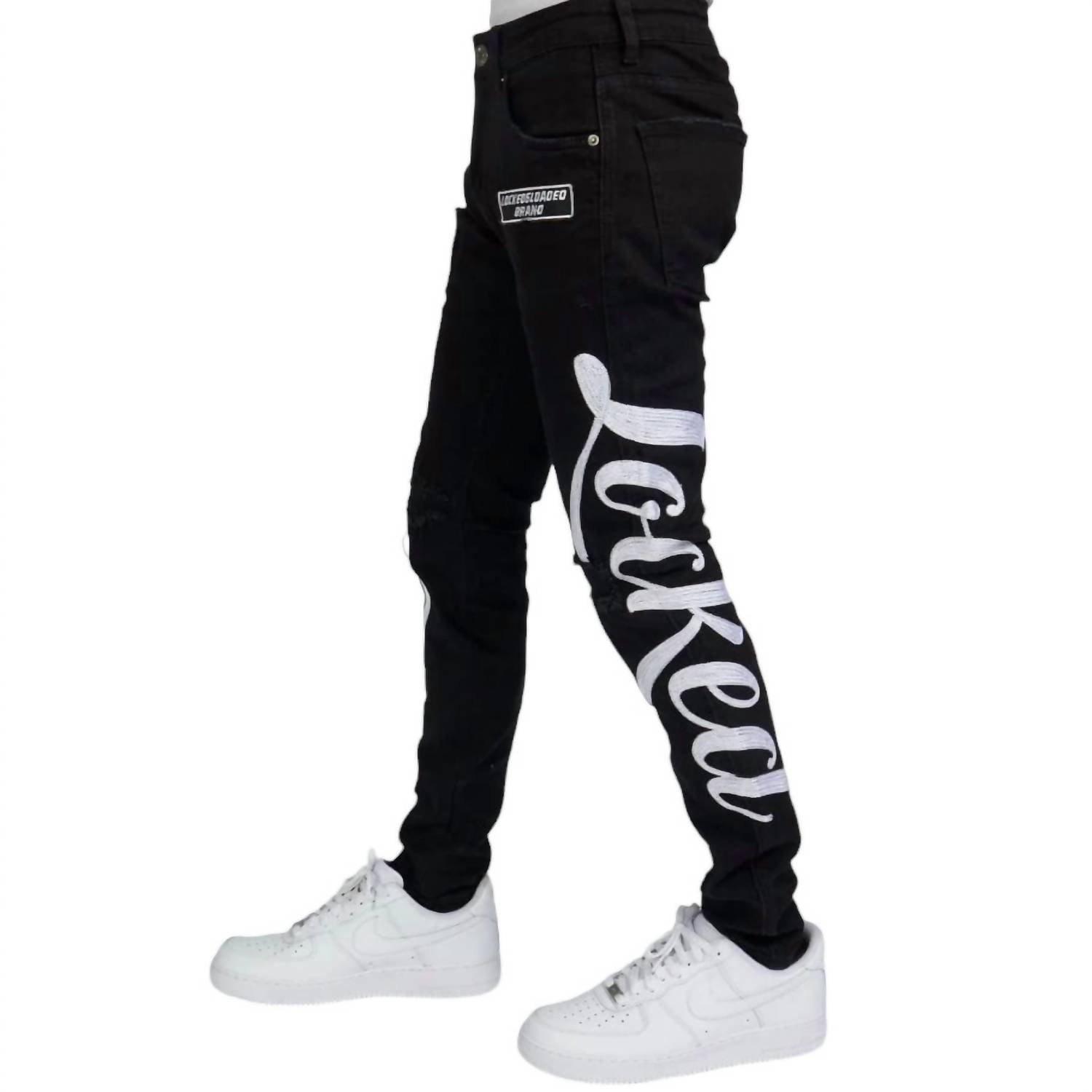 Locked + Loaded - Chain Stitch Denim Jean