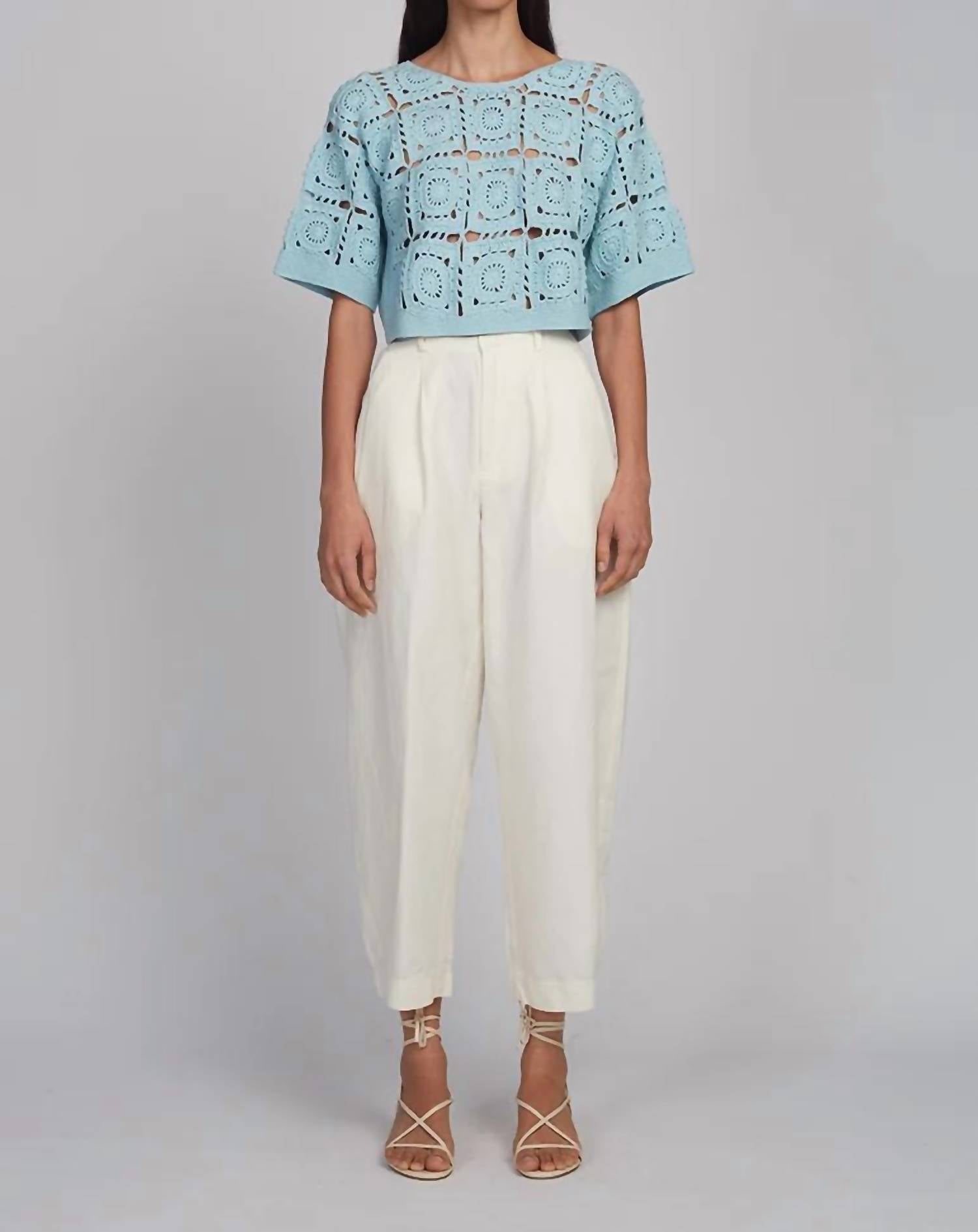 Eleven Six - Arden Crochet Top