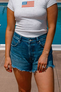 Free People - Now Or Never Denim Shorts