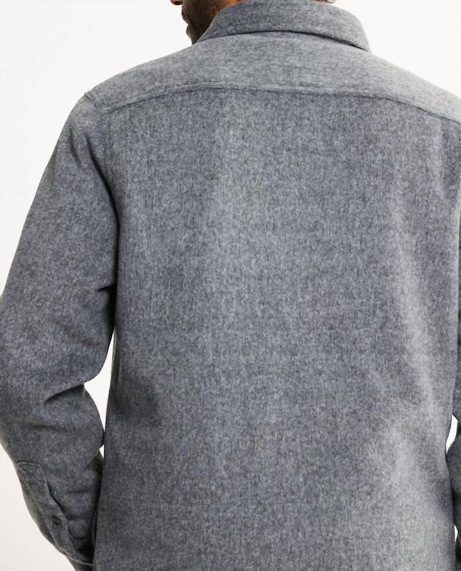 Jachs New York - Luxe Soft-Blend Quilt Lined Overshirt