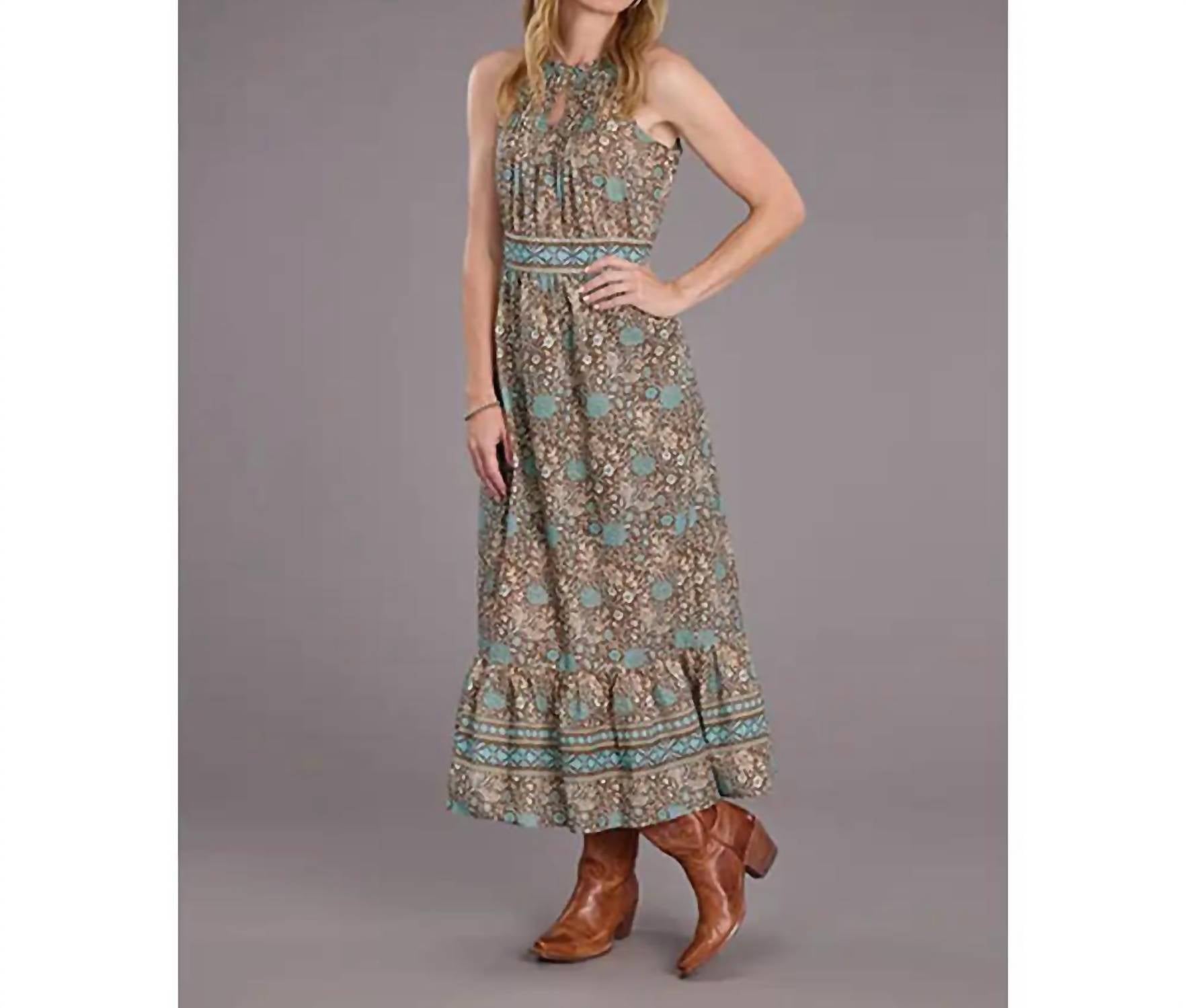 Stetson - Carnation Border Print Cotton Lawn Dress