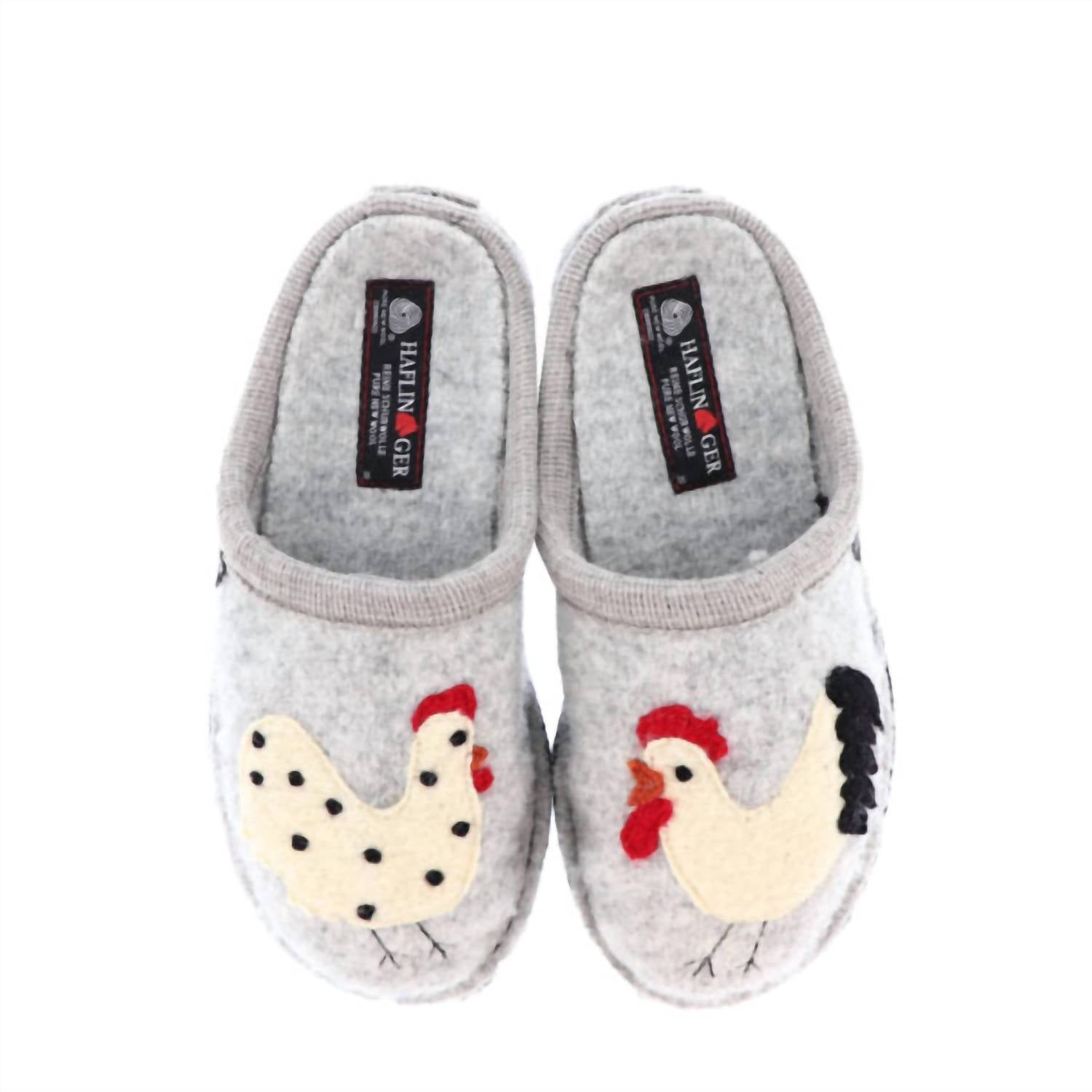 Haflinger - Women's Chicken Boiled Wool Slipper