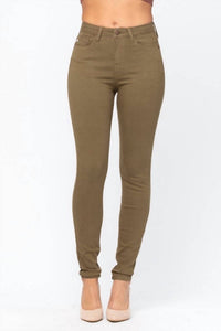 Judy Blue - Women's High Waisted Colored Skinny Jeans