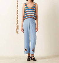 ALIX OF BOHEMIA Tina Lowtide Crochet Top in multi - women's shirt
