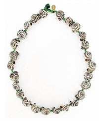 Clare V. - Women's Checker Shell Necklace