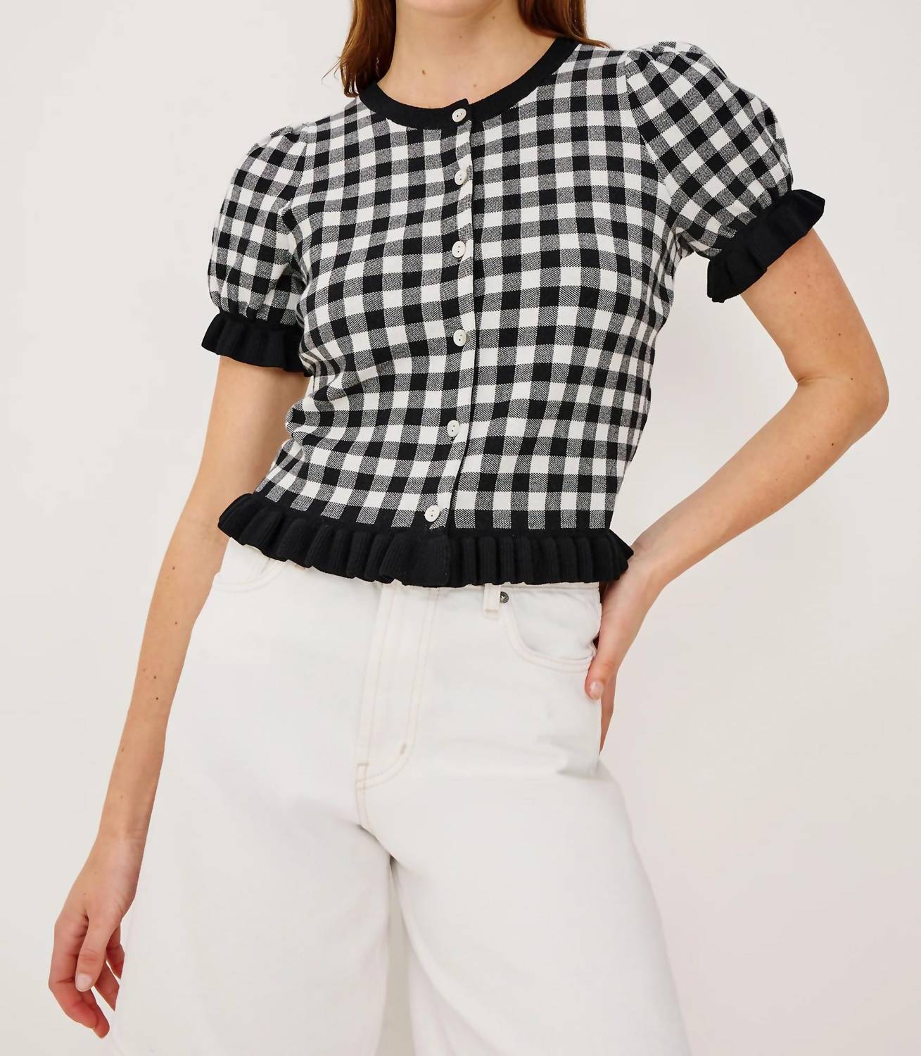 Rails - Lora Button Front Top