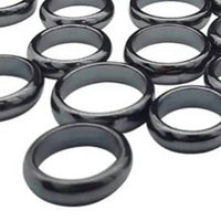 Mavi Bandz - Women's Hematite Stone Band Ring