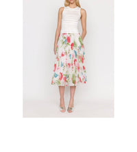 CHRISTY LYNN Pia Mini Skirt in monarch ivory - women's skirt