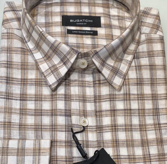 Bugatchi Uomo - Long Sleeve Wovens Shaped