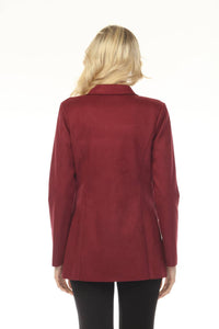 Joseph Ribkoff - Scuba Suede Blazer Jacket