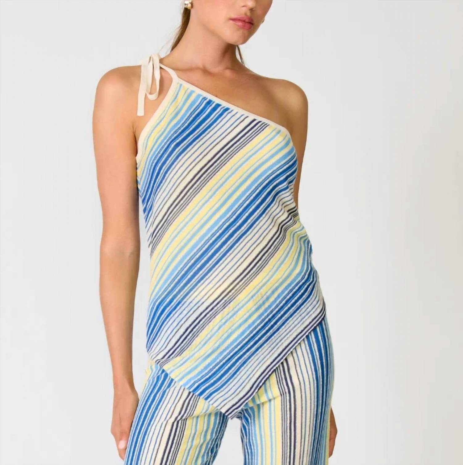 Line And Dot - Kit Striped Knit Top