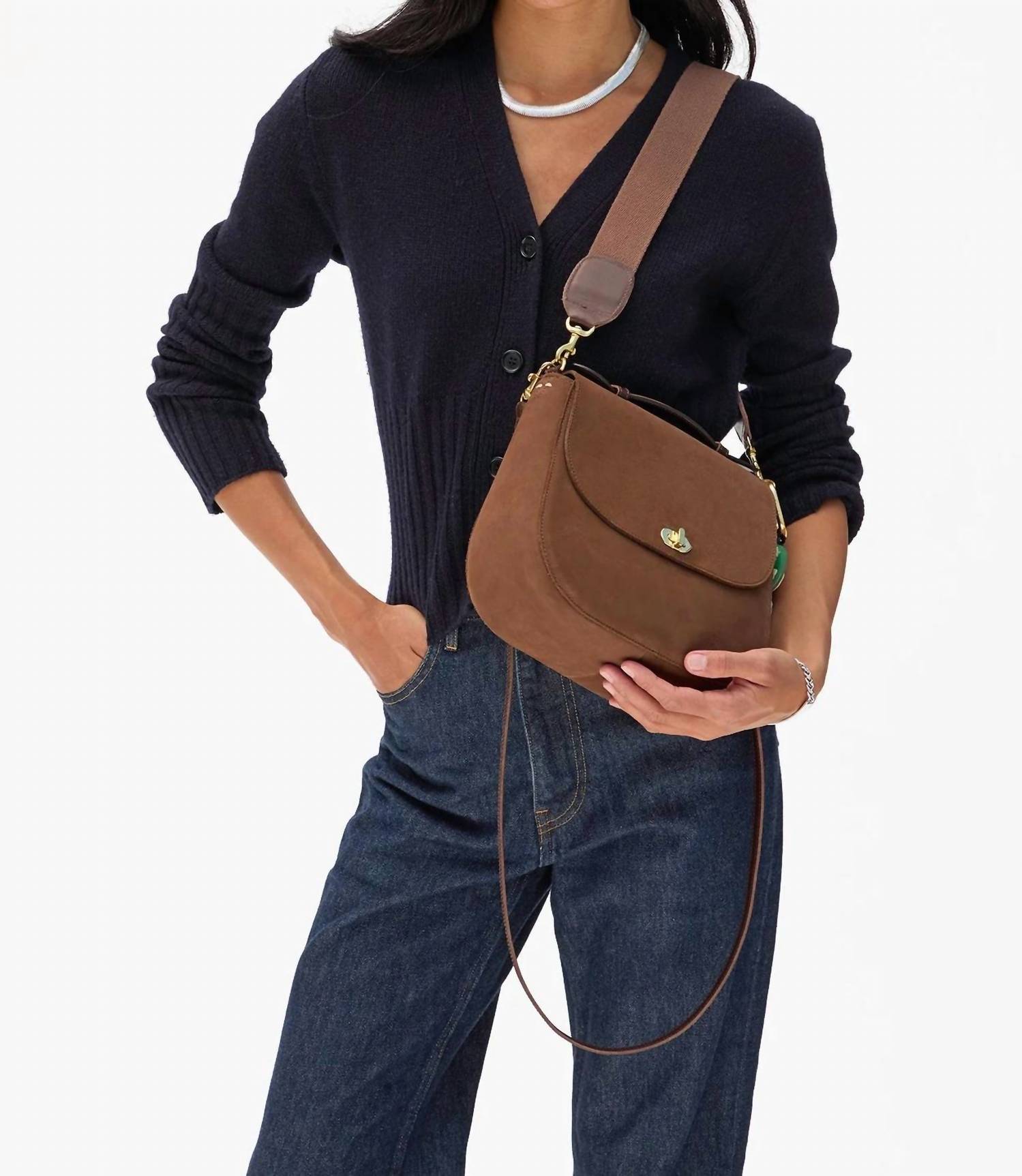 Clare V. - Women's Turnlock Louis With Top Handle Bag