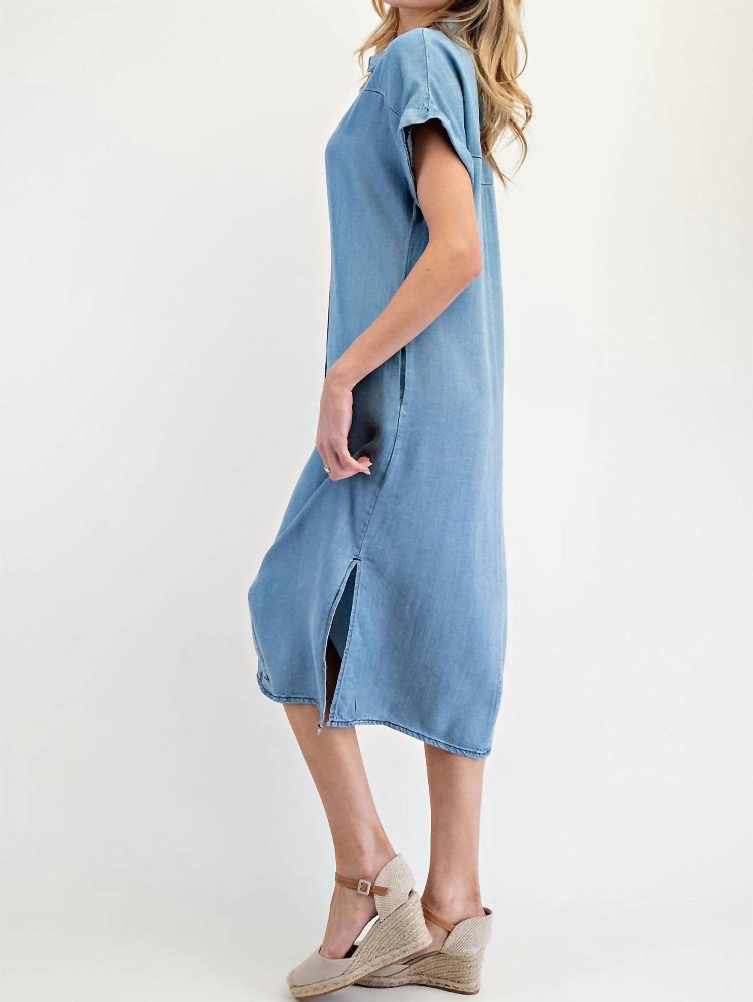 Ee:Some - Carolina Button Down Dress