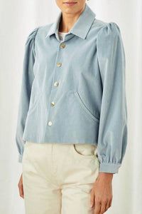 Cartolina Nantucket - Colby Snap Front Corduroy Jacket