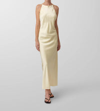Line And Dot - Satin Maxi Dress