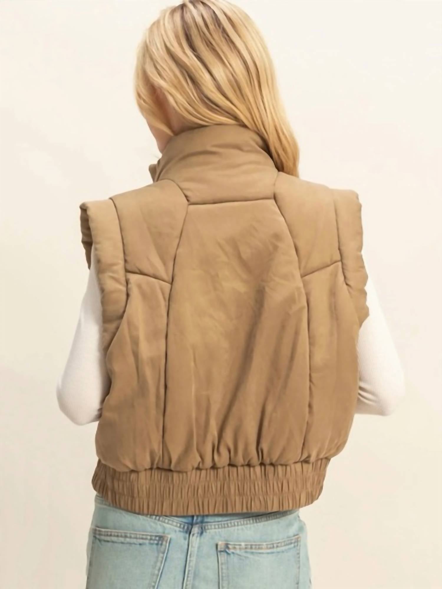 Hyfve - Structured Cropped Puffer Vest