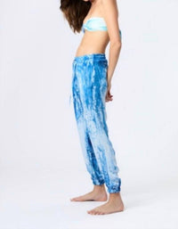 Avant Toi - Marmo Effect Silk Joggers