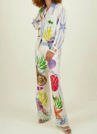 Me369 - Isabel Printed Shirt