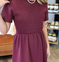 GILLI Kennedy Dress in red - women's dress - alternate view