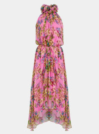 Saloni - Iris Ruffle Maxi Dress