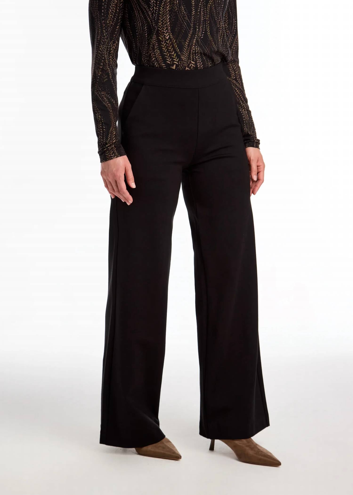 Fdj - Pull On Wide Leg Pant