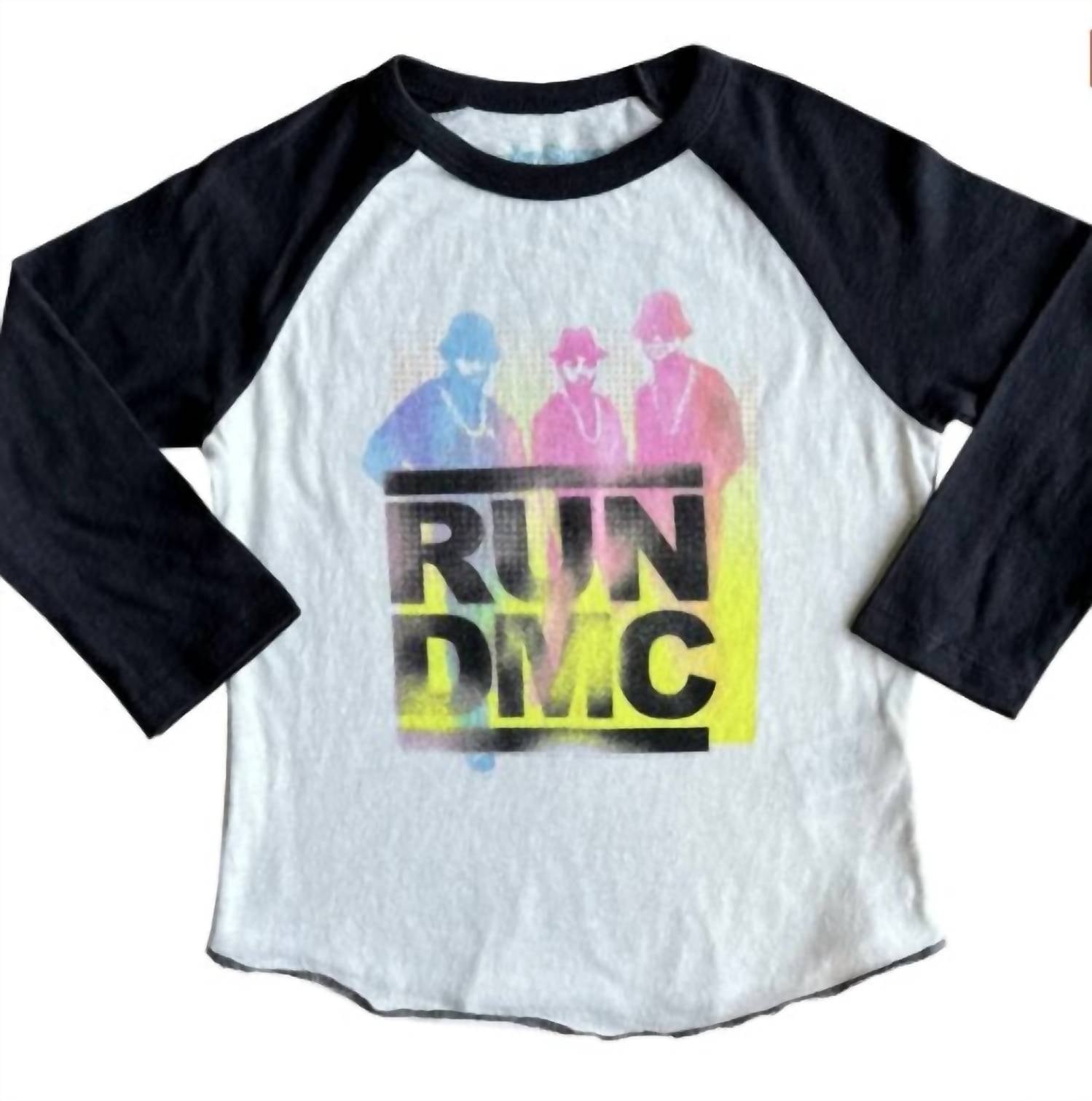 Rowdy Sprout - Kid's Run DMC Raglan Tee