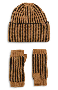 UGG Women's Chunky Plaited Set in black multi - women's hat