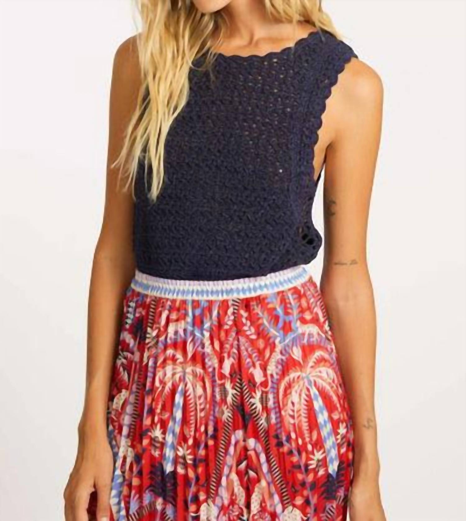 Caballero - Amelie Peacoat Top