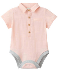 Me & Henry - Kids' Helford Woven Onesie