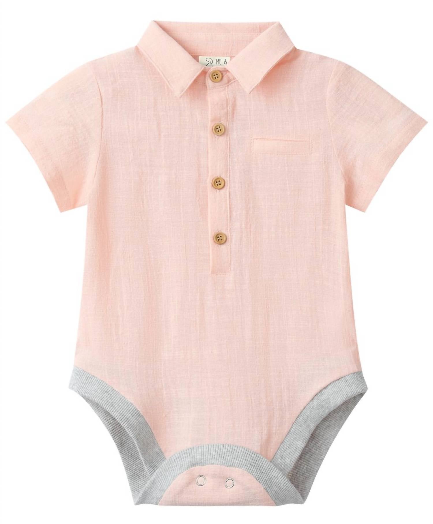 Me & Henry - Kids' Helford Woven Onesie