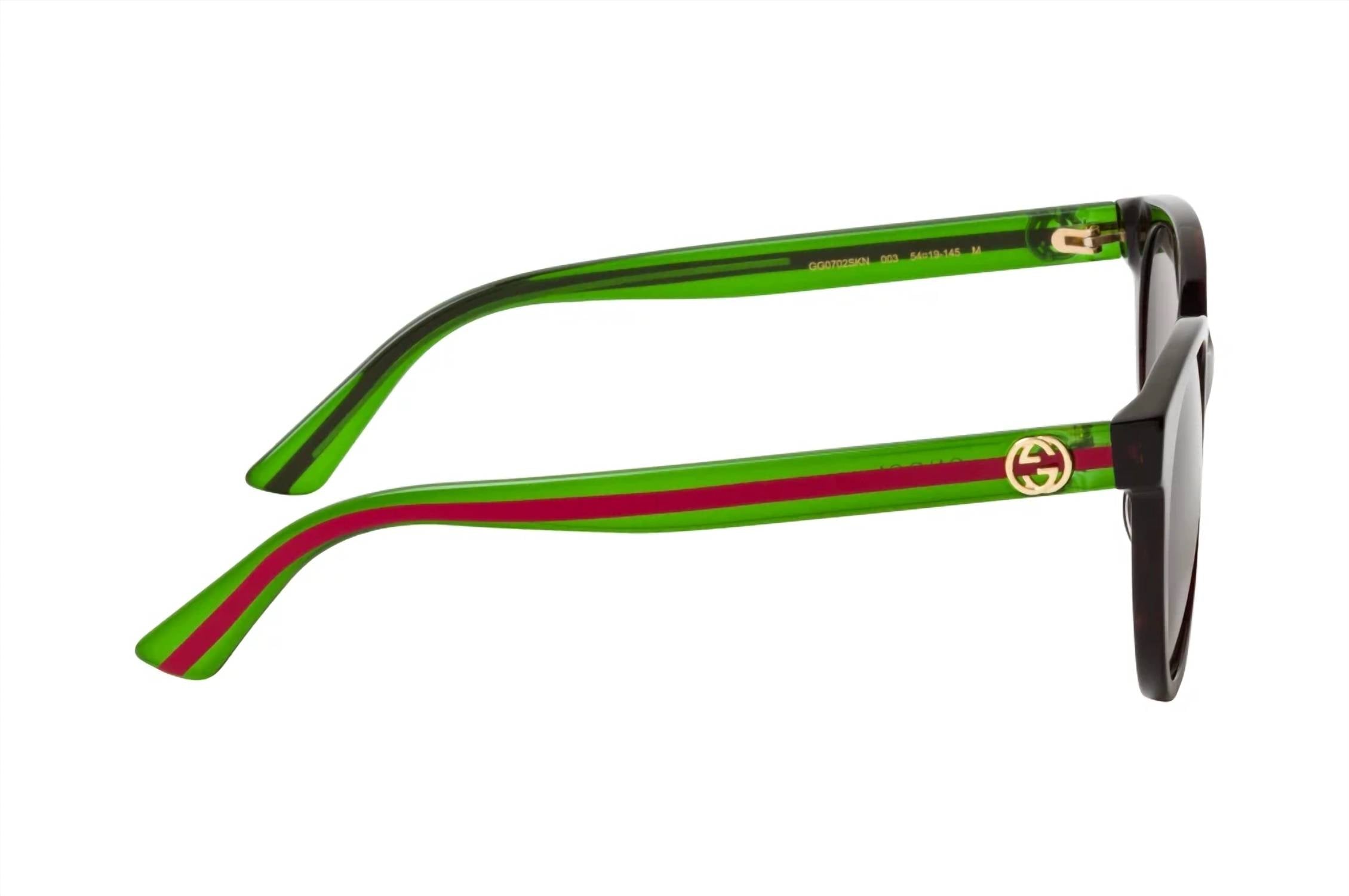Gucci - Round Non Polarized Sunglasses 0702skn - 003