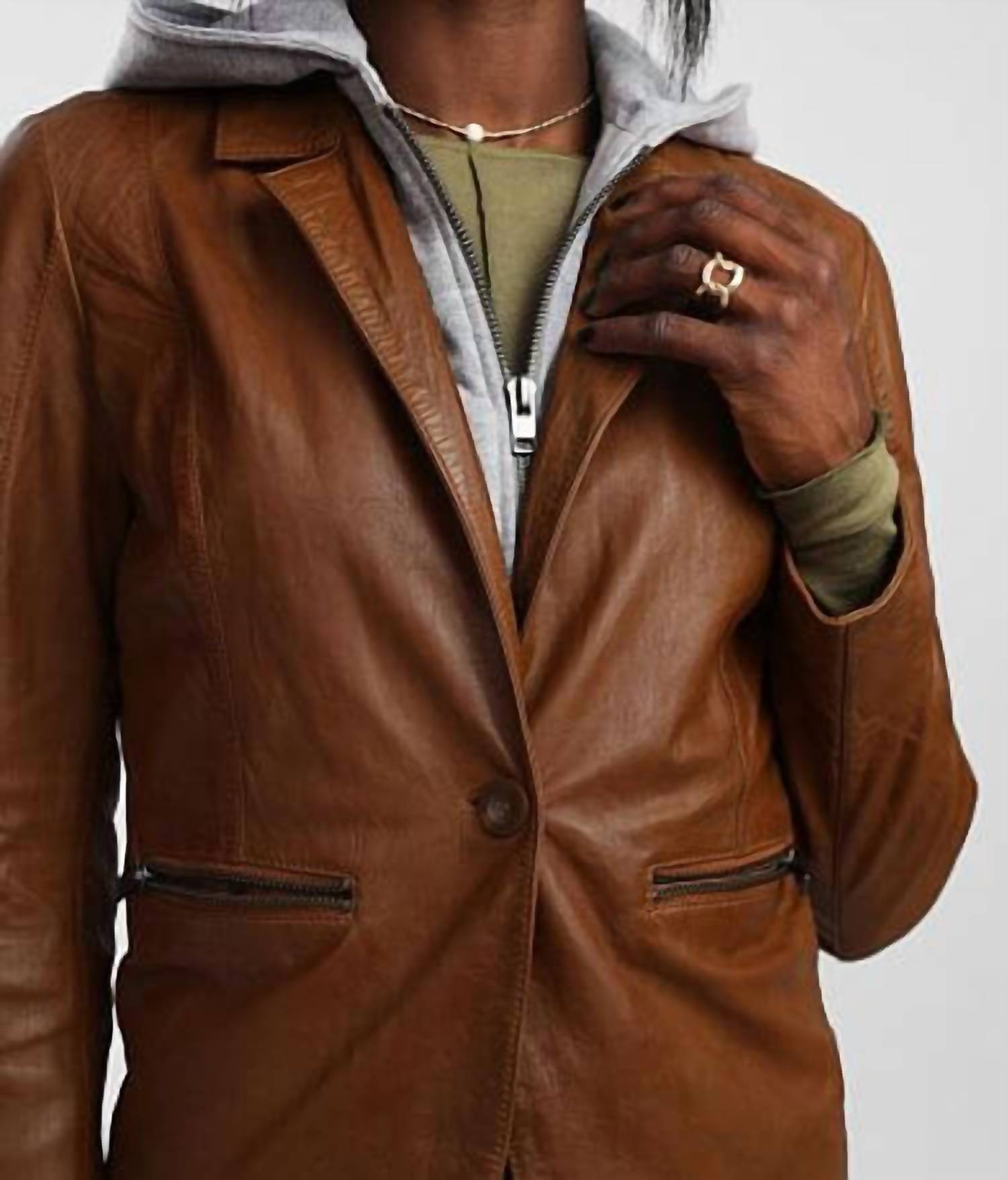 Mauritius - Amali Leather Jacket