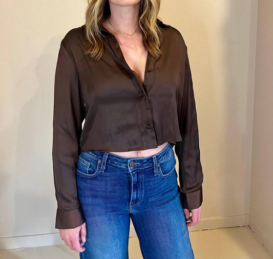 Z Supply - Prescott Cropped Button Up Top