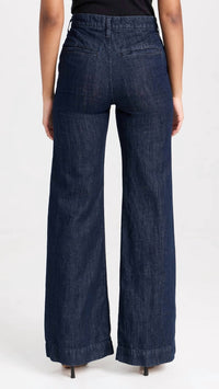 Askk Ny - Denim Tailored Flared Trouser